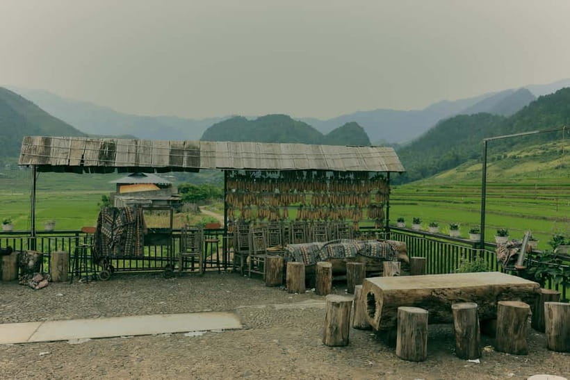 1-Day Sapa Long Trek - Rice Field Terrace, Ethnic Culture - Y Linh Ho at 11 AM, with a river crossing