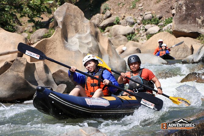 10KM Inflatable Kayaking and 3HR Trekking Adventure - Finishing at Camp With a Shower