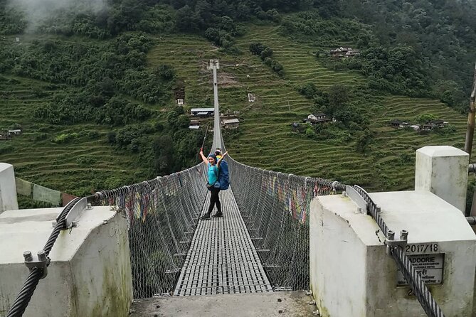 12 Days Manaslu Circuit Trek - Bamboo forest and Buddhist villages near Deng
