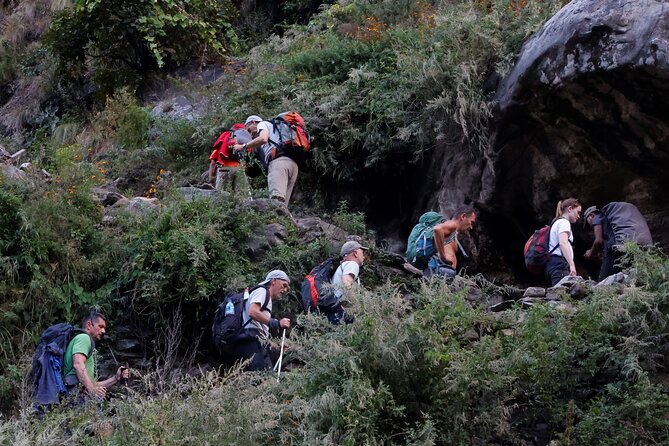15 Days Manaslu Circuit Trek - Days 4 and 5: Hot springs, bridges, and river valleys