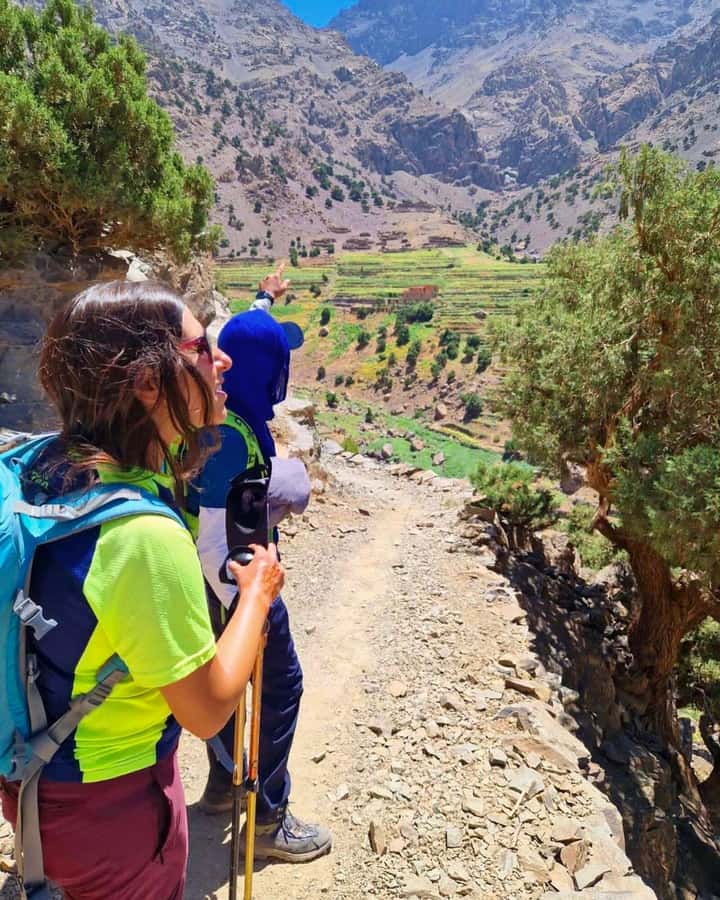 2-Day Trek, Berber Villages, and Stay in Azzaden Valley - Tamsoulte Waterfalls and lunch with a view