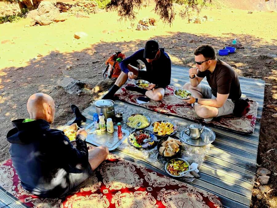 2-Day Trek, Berber Villages, and Stay in Azzaden Valley - Evening in Tizi Oussem