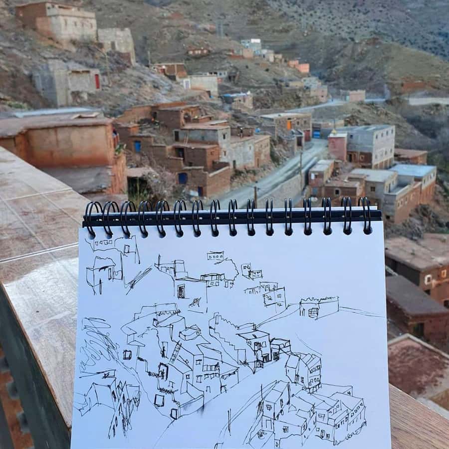 2-Day Trek, Berber Villages, and Stay in Azzaden Valley - Forest paths and the finish at Matat