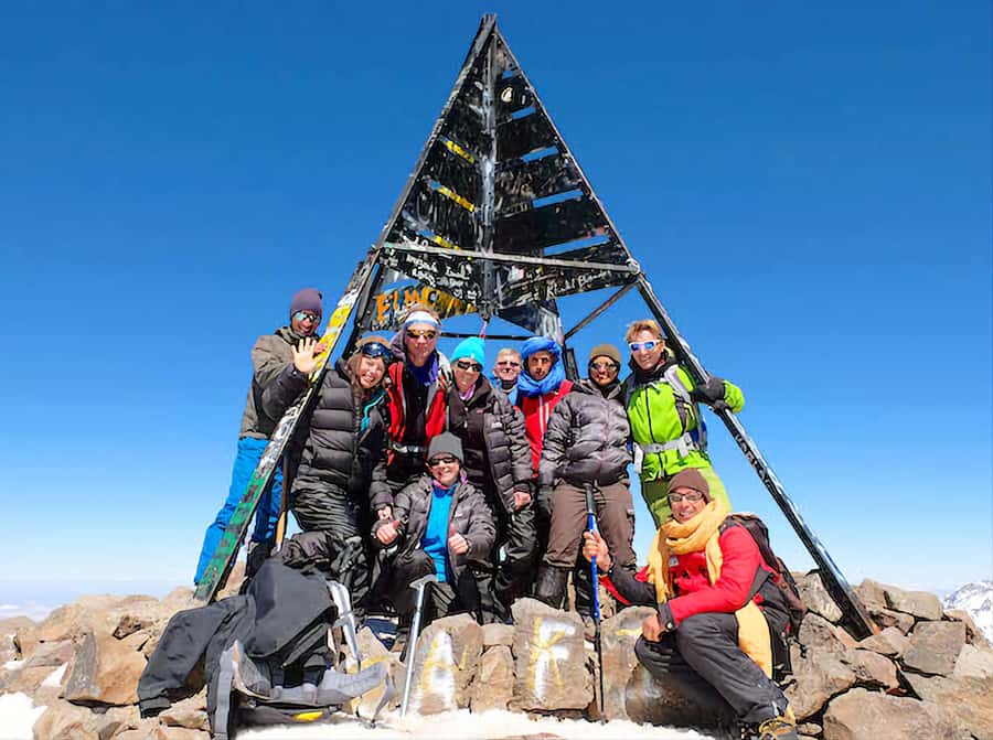2 Days Mount Toubkal ascent trek via Ait Mizane Valley - Sidi Chamharouch and the climb to 3,200 meters