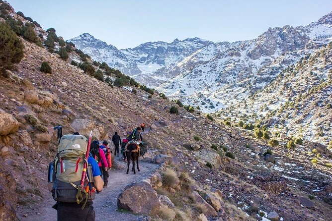 2-Days Toubkal Trek from Marrakech with Local Guide - Descending to lunch, Imlil, and Marrakech
