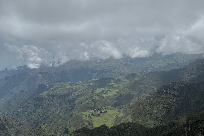 5-Day Northern Ethiopia Tour : 3D Simien Mountains Trek & Axum. - Sankaber begins the three-day mountain trek