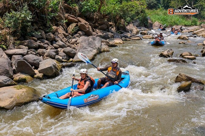 8KM White Water Rafting and 3HRS Jungle Trekking Adventure - Timing the full day