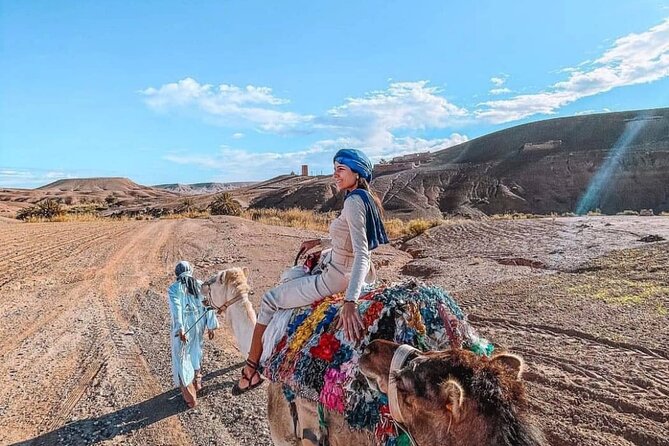 Agafay Desert-And Atlas Mountains & Camel-Trek-Day Trip From Marrakech - The Agafay camel ride