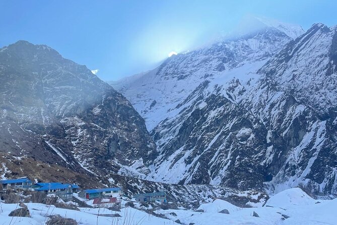 Annapurna Base Camp Trek 10 Days - Day 7: Bamboo to Jhinu Danda and its hot-spring setting