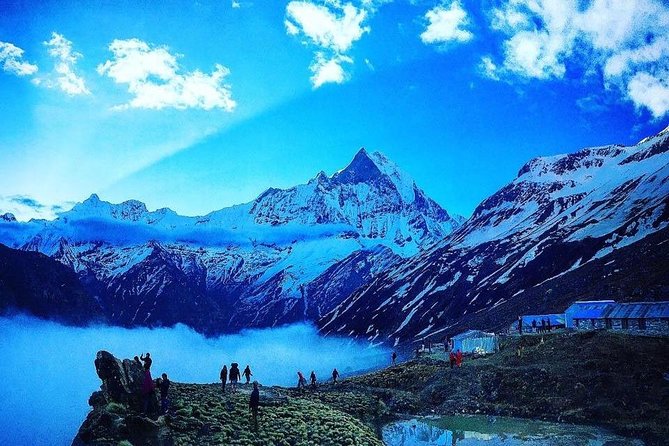 Annapurna Base Camp Trek and Chitwan Excursion - Descending to Bamboo and soaking at Jhinu Danda
