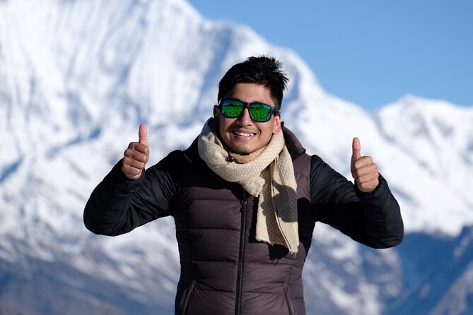 Annapurna Poon Hill Trek Package in Nepal Himalayas - Poon Hill before sunrise
