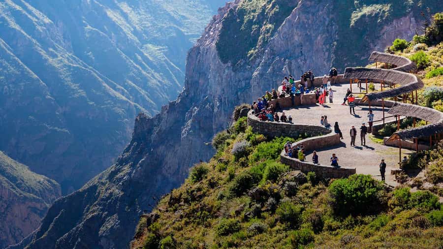 Arequipa: 2-day Colca Canyon Trekking, Ending in Puno - Sangalle Oasis and the adobe bungalow