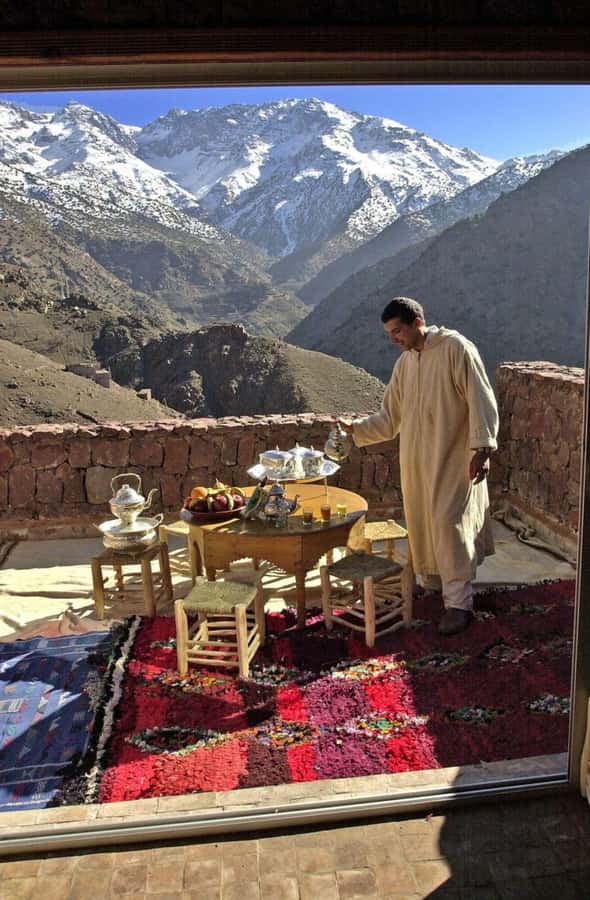 Atlas Mountains:Full-Day Trek to Berber Villages & Waterfall - The mountain trail and waterfall