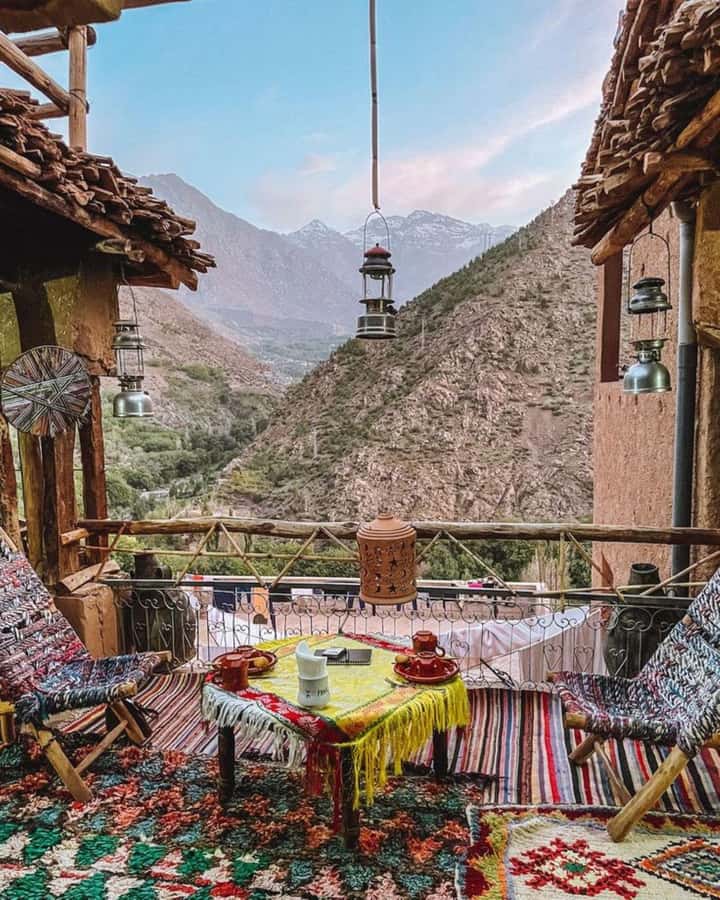 Atlas Mountains:Full-Day Trek to Berber Villages & Waterfall - Walking into Berber village life