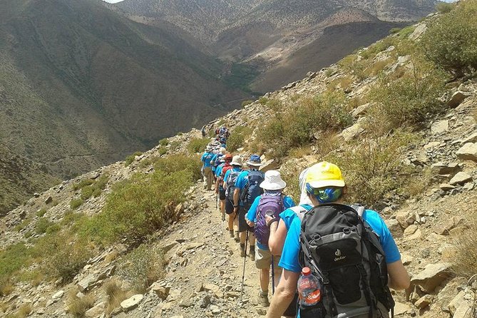Atlas Mountains, Two Valleys & Berber villages 2 days trek - Day one: Imlil to Tacheddirt over Tizi n’Tamatert