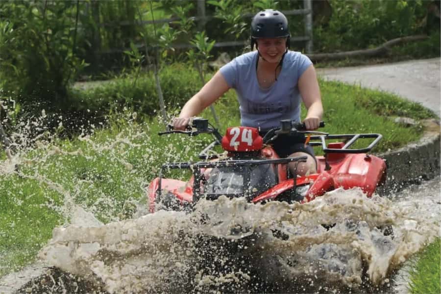 ATV Jungle Trek Bali: Wild Path, Waterfall with Lunch, Guide - Key points at a glance