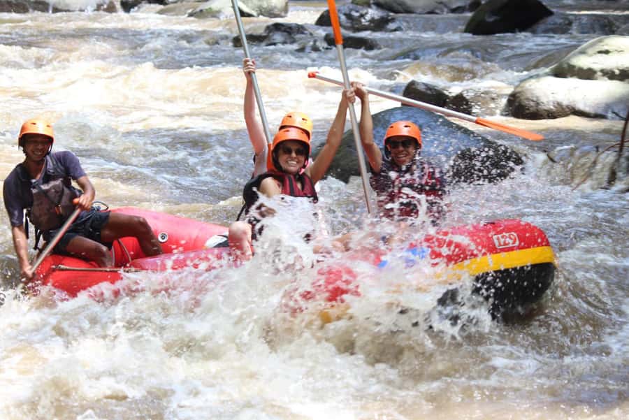 ATV Jungle Trek Bali: Wild Path, Waterfall with Lunch, Guide - Into jungle tunnels and muddy pools