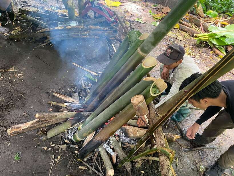 Authentic trek only walk in Chiang Rai jungle - The waterfall reward after lunch