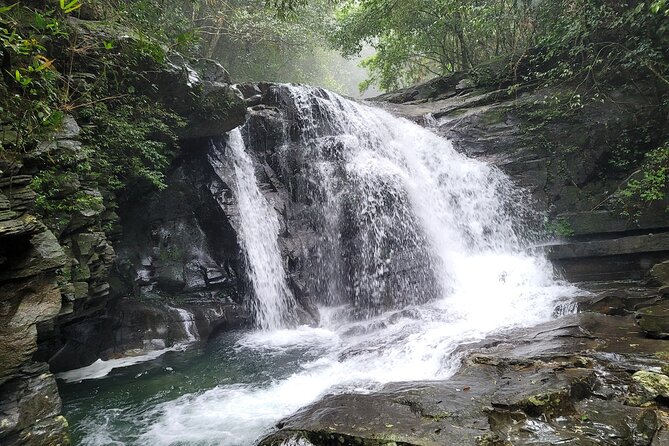 Bach Ma National Park trekking deluxe daily tour from Hue - Do Quyen Waterfall is beautiful, with a steep warning