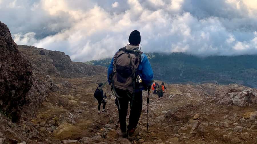 Bali: Mount Agung Sunrise Trekking Tour with Hotel Pickup - Mount Agung from Besakih: a serious sunrise climb
