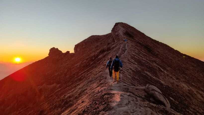 Bali: Mount Agung Sunrise Trekking Tour with Hotel Pickup - The steep route toward Bali’s highest point