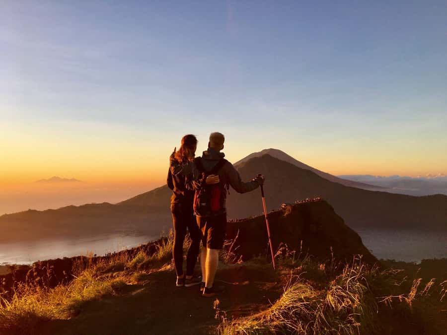 Bali: Mount Batur Sunrise Trek & Lake Batur Canoe Tour - From volcanic rock to calm water on Lake Batur