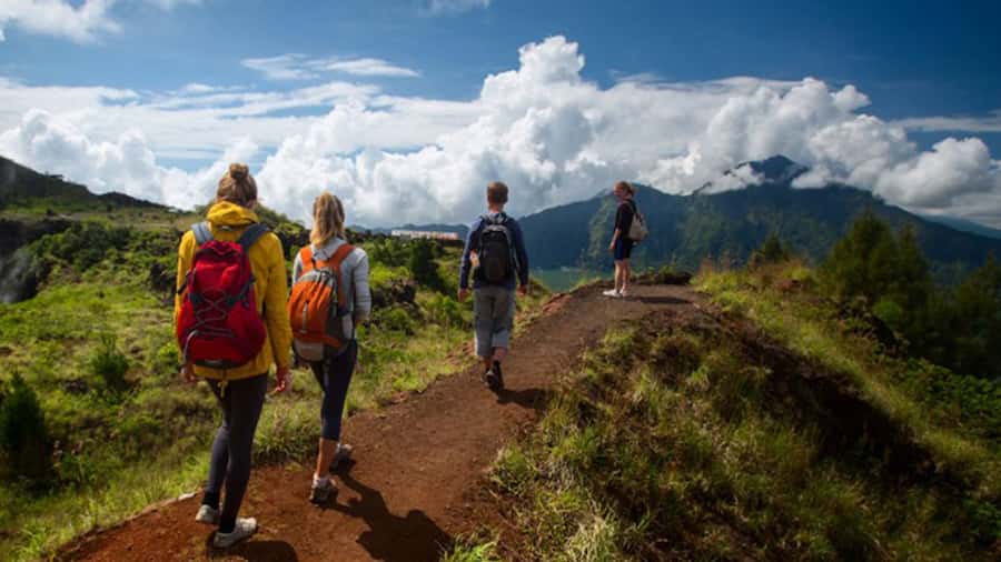 Bali: Mount Batur Sunrise Trek with A Female Guide - Two hours up through volcanic ground