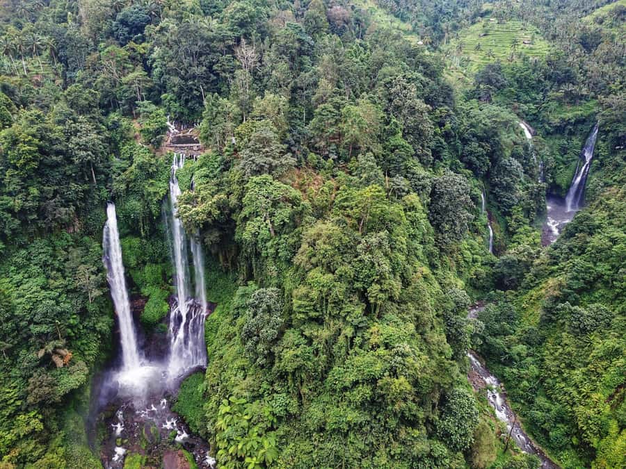 Bali: Sekumpul and Banyumala Waterfall Guided Trek - Sekumpul brings the biggest sense of scale