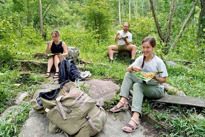Best Seller | 2-Day Jungle Trek: Elephants, Raft & Karen Life - A jungle walk to Mae Wang waterfall