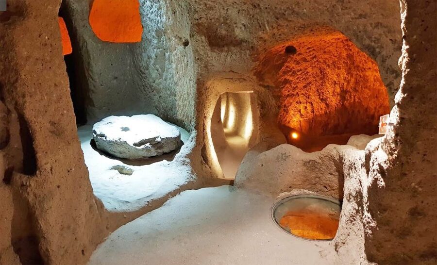 Cappadocia: Red Valley Trek and Kaymakli Underground City - Taking in Pigeon Valley’s Wide View