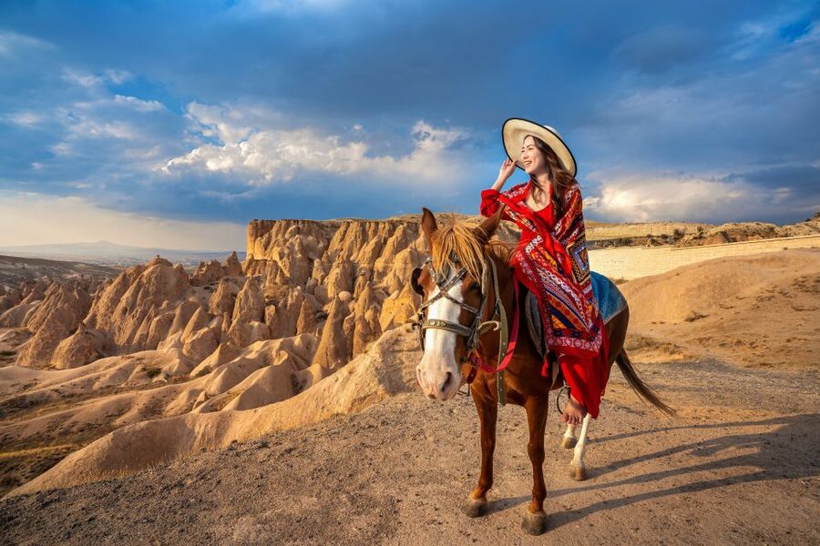 Cappadocia: Sunset Horse Trek Through the Valleys - Riding into Cappadocia’s Rose and Red Valleys