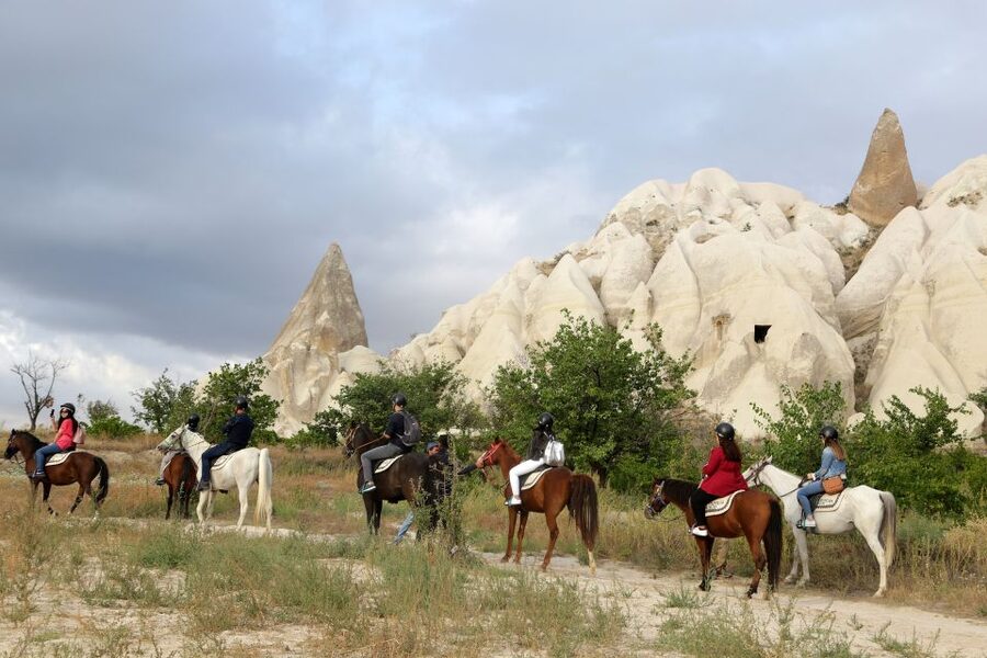 Cappadocia: Sunset Horse Trek Through the Valleys - Rose Valley, Red Valley, and the fairy chimneys