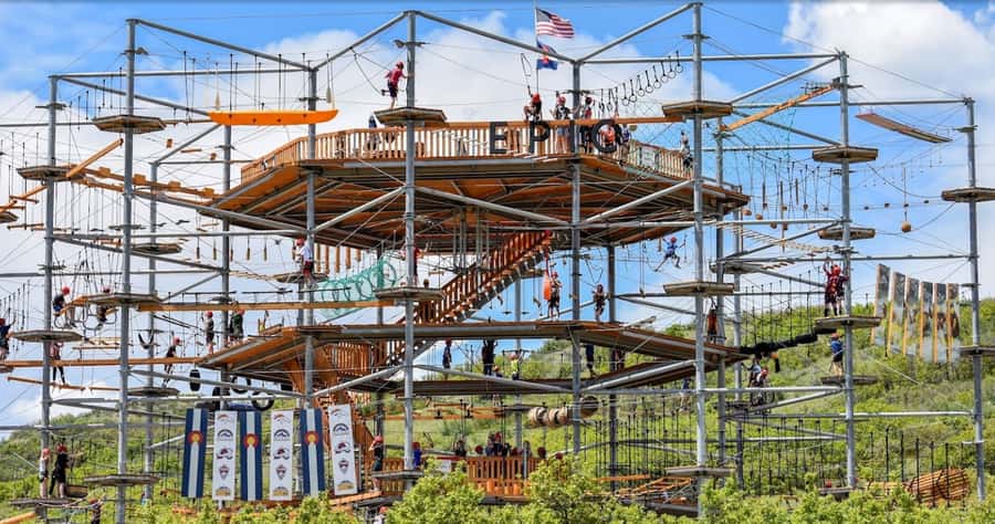 Castle Rock: The EDGE Epic Sky Trek - A playground in the sky, not a sightseeing ride