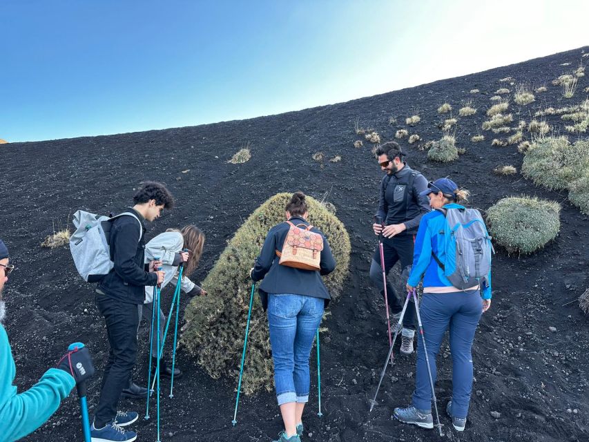 Catania: Etna Morning or Sunset Trek with Lava Tunnel & Gear - How demanding is the walk?