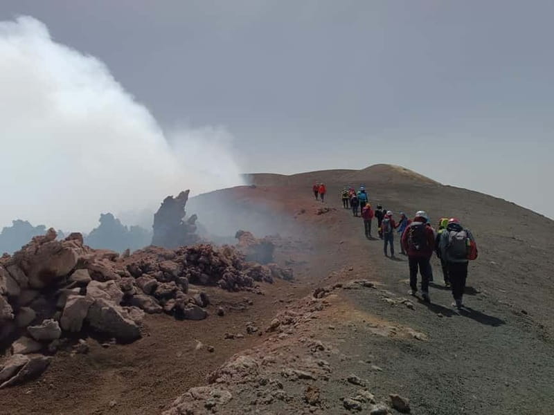 Catania, Etna trekking with guide and cable car at 3000 meters + transfer available - Taking the cable car above the tree line