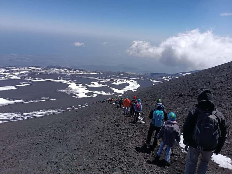 Catania, Etna trekking with guide and cable car at 3000 meters + transfer available - Reaching the Valle del Bove