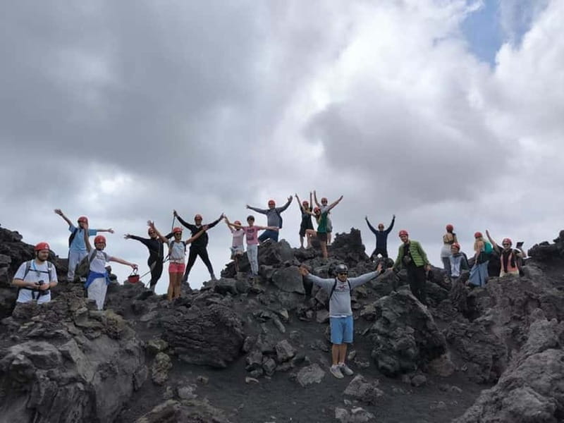 Catania, Etna trekking with guide and cable car at 3000 meters + transfer available - Hiking across Etna’s recent eruption sites