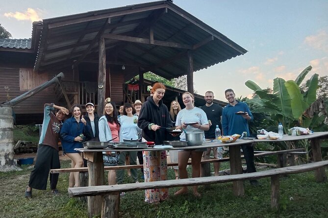 Chiang Mai 2 Day 1 Night Jungle Trekking and Bamboo Rafting - An evening in the Karen Hill Tribe village