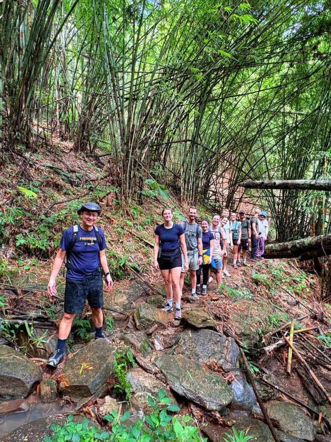 Chiang Mai: 2-Days Jungle Trek, Waterfalls and Karen Village - Day 1 through Karen farms and Mae Win jungle