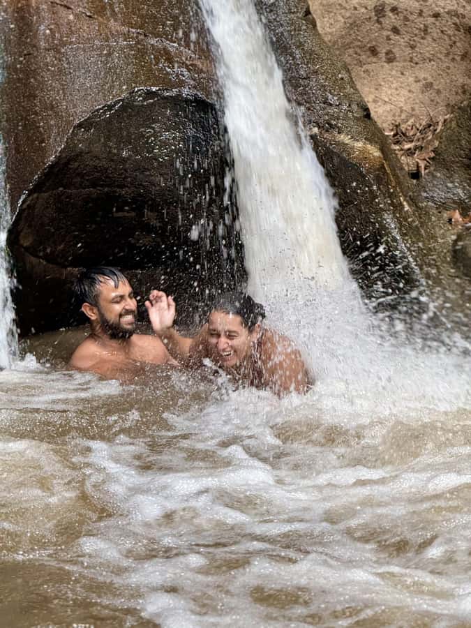 Chiang Mai Adventure: Trekking, Tubing & Waterfall Slide - Tubing past elephant sanctuaries on the Mae Taeng River