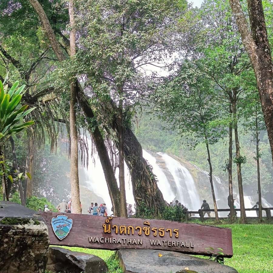 Chiang Mai: Mae Ya Waterfall & Pha Dok Siew Trail Trek - Rak Jung Waterfall and swimming conditions