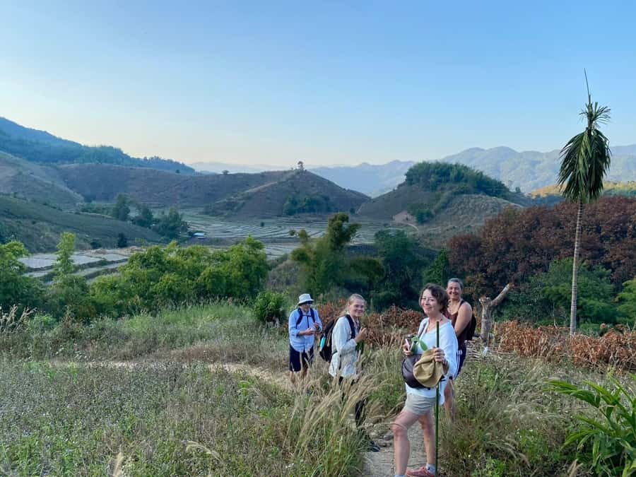 Chiang Rai: 1-Day Trekking and Longtail Boat Trip - Swimming beneath Huay Kaew Waterfall