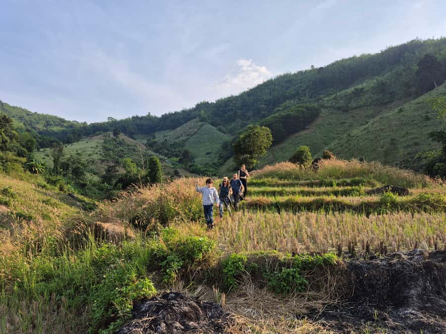Chiang Rai Jungle Trek & Bamboo Tube Cooking Adventure - Akha and Lahu villages on the afternoon route