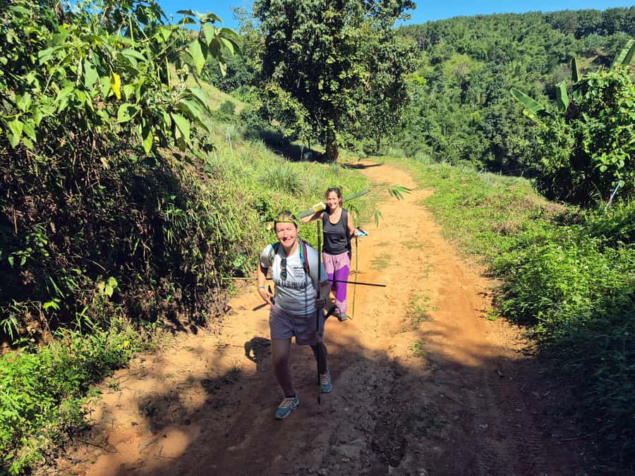 Chiang Rai Jungle Trek & Bamboo Tube Cooking Adventure - The first 45 minutes: leaving Chiang Rai behind