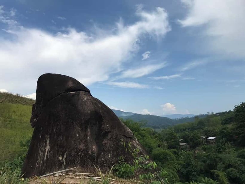 Chiang Rai Trek: 4 Hilltribes Villages & Waterfall Only Walk - Chinese village tea and working farmland