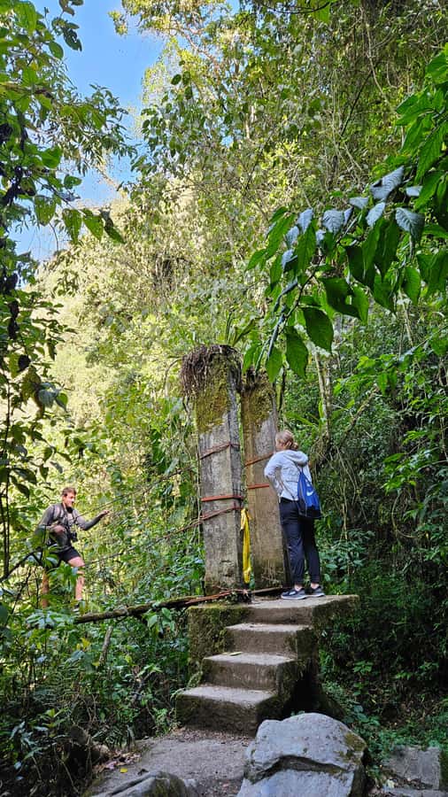 Cocora: trek to the hummingbirds sanctuary - A picnic lunch on the return journey