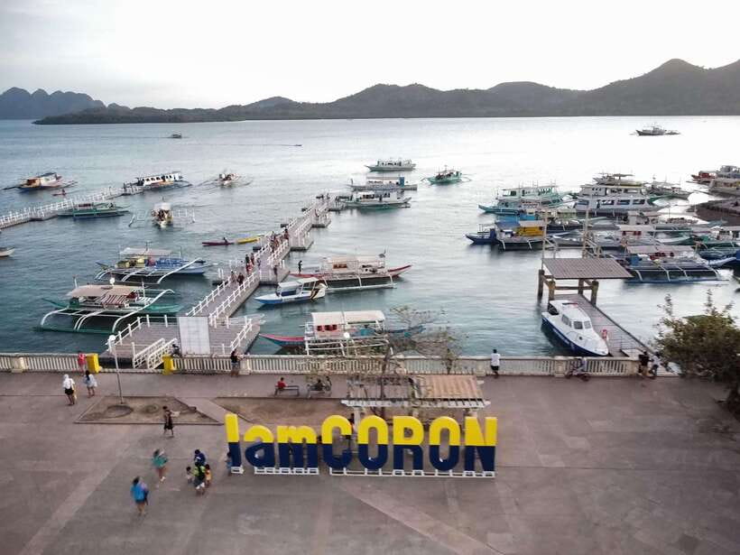 Coron Town Tour: Maquinit Hotspring & Mt. Tapyas Trekking - Maquinit Hot Spring and a warm finish