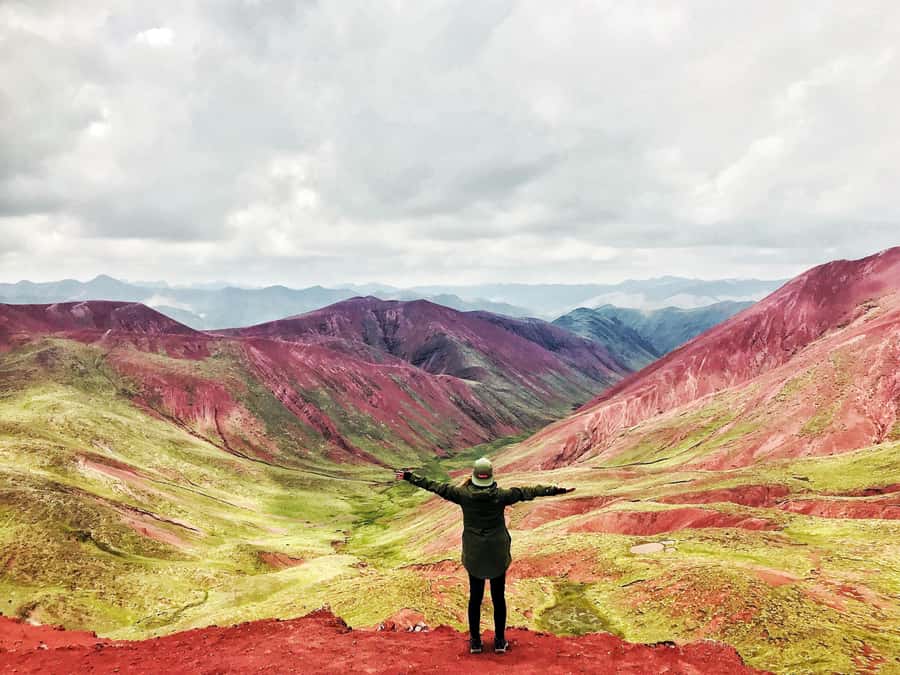 Cusco: Full-Day Rainbow Mountain & Red Valley Trekking Tour - Red Valley adds color, but not a guided trek