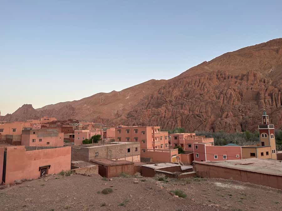Dades Gorges: Monkey Toes Rock Formation Guided Trek - Following the trail toward Monkey Toes