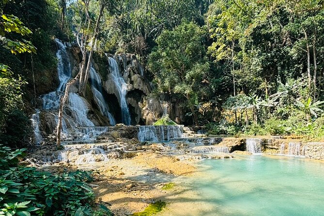 Day Trek to Kuangsi Waterfall and Bear Sanctuary - Luang Prabang full day tour - Lunch, fruit, and water keep the day simple